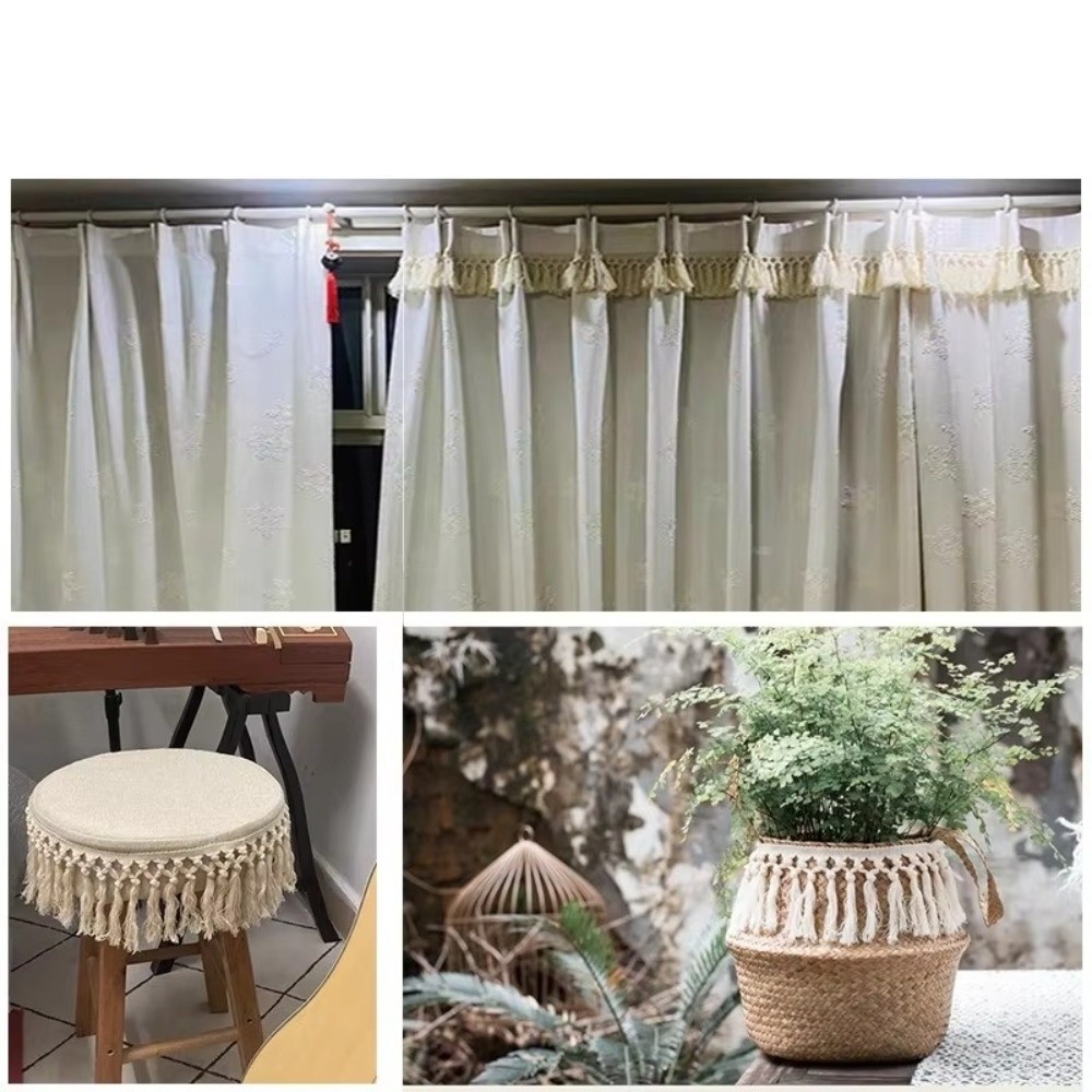 Tassel Fringe Trim - 1 meter 11 cm breed kwastlint