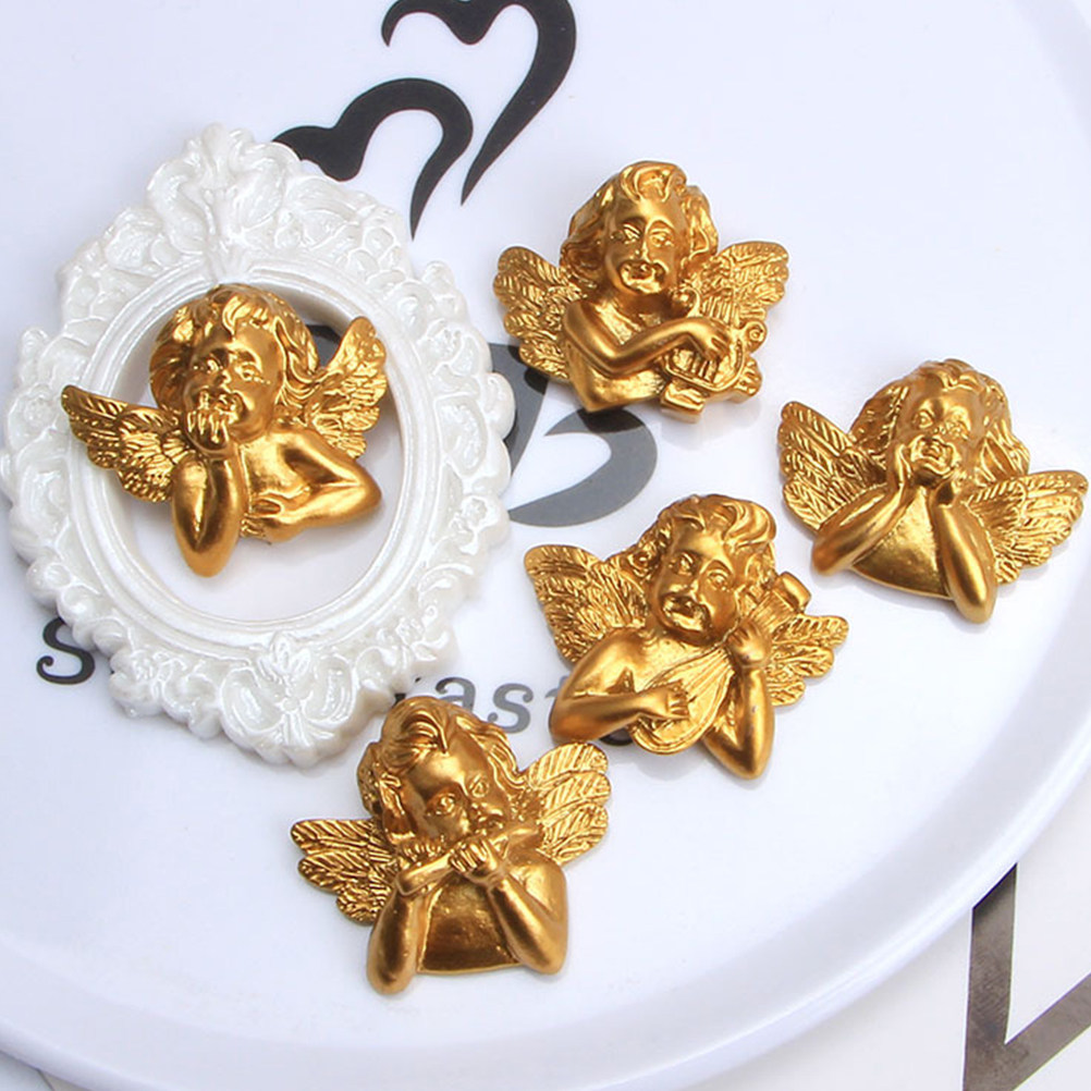 Embellishment Crafts - 15 stuks hars engelen accessoires knutsel