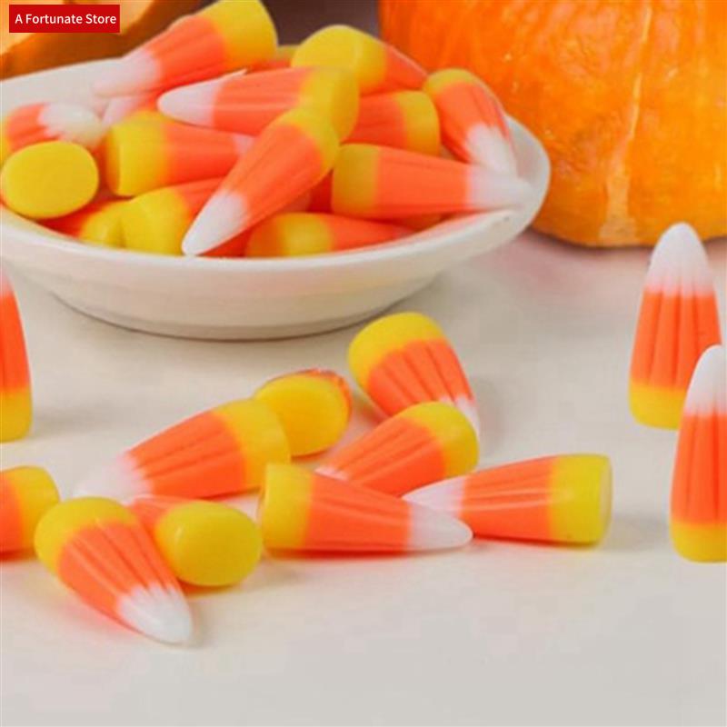 Embellishments For Scrapbooking - 100 Stuks Halloween Hars Snoep Maïs