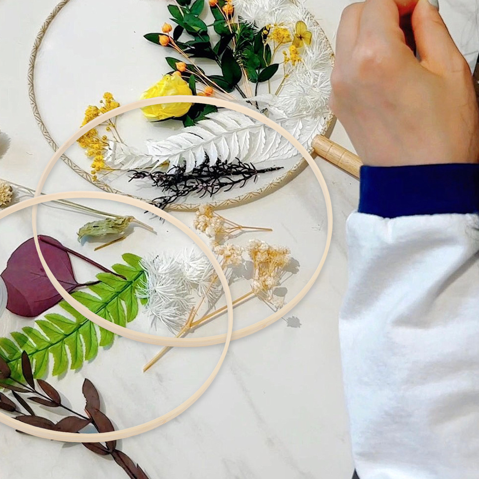 10 stuks ringen borduurring ho - Embroidery Craft recensie en prijs
