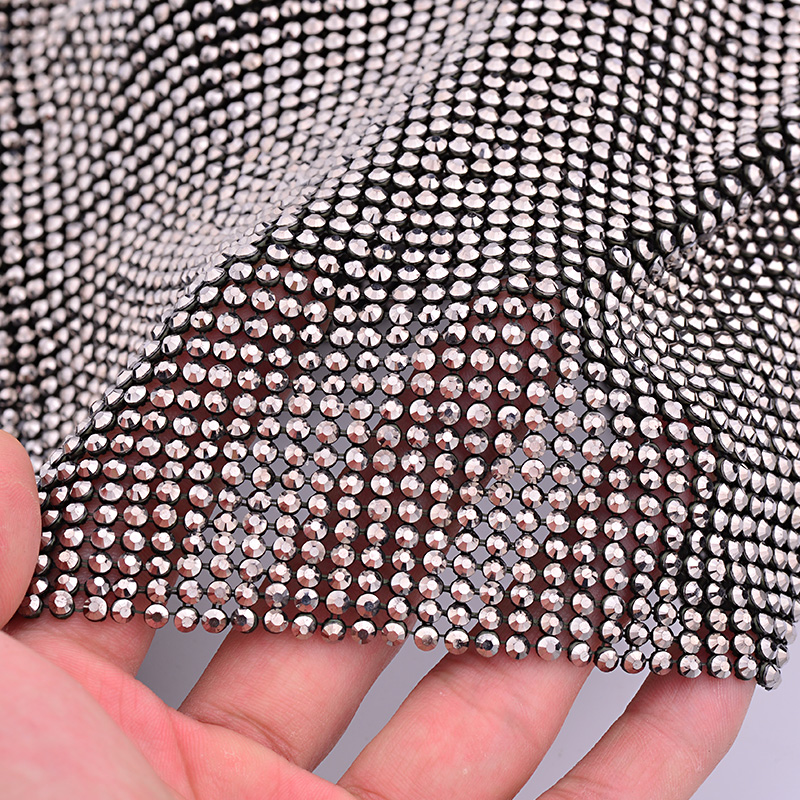 Junao 45*120 Cm Zwarte Goud Kr - Hotfix Rhinestone Sheet recensie en prijs