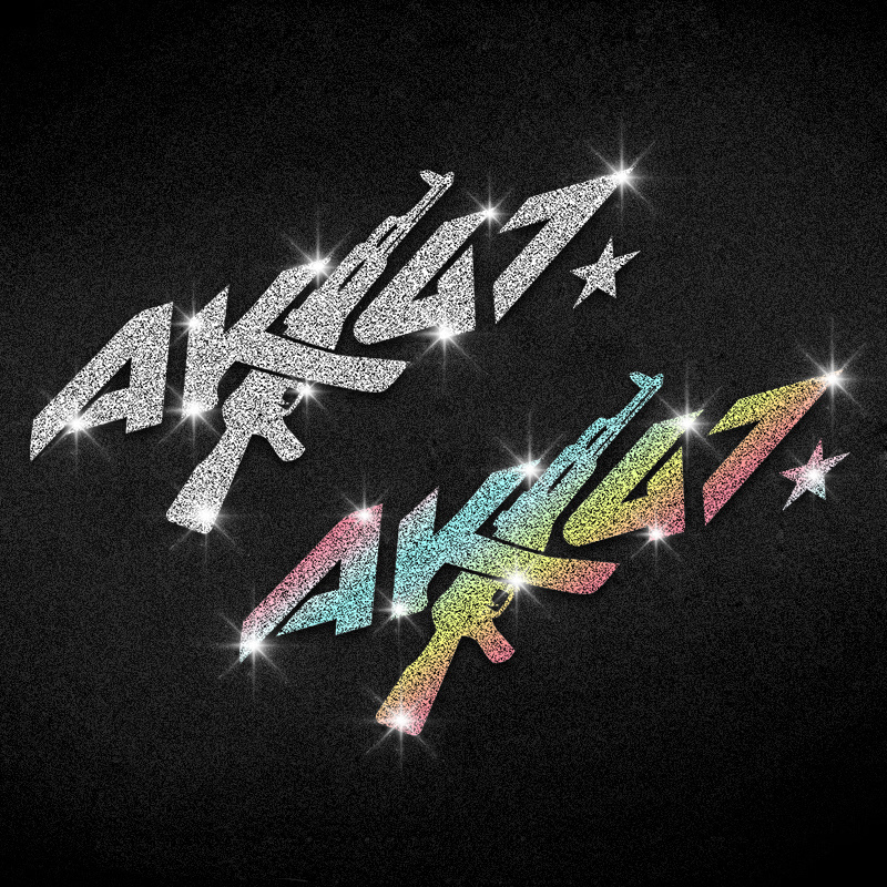 Imitatie Diamant Glitter AK47  - Glitter Vinyl Roll recensie en prijs