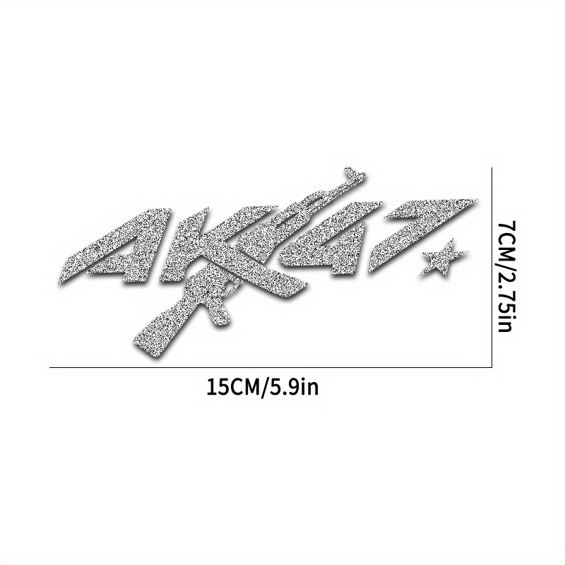 Imitatie Diamant Glitter AK47  - Glitter Vinyl Roll recensie en prijs