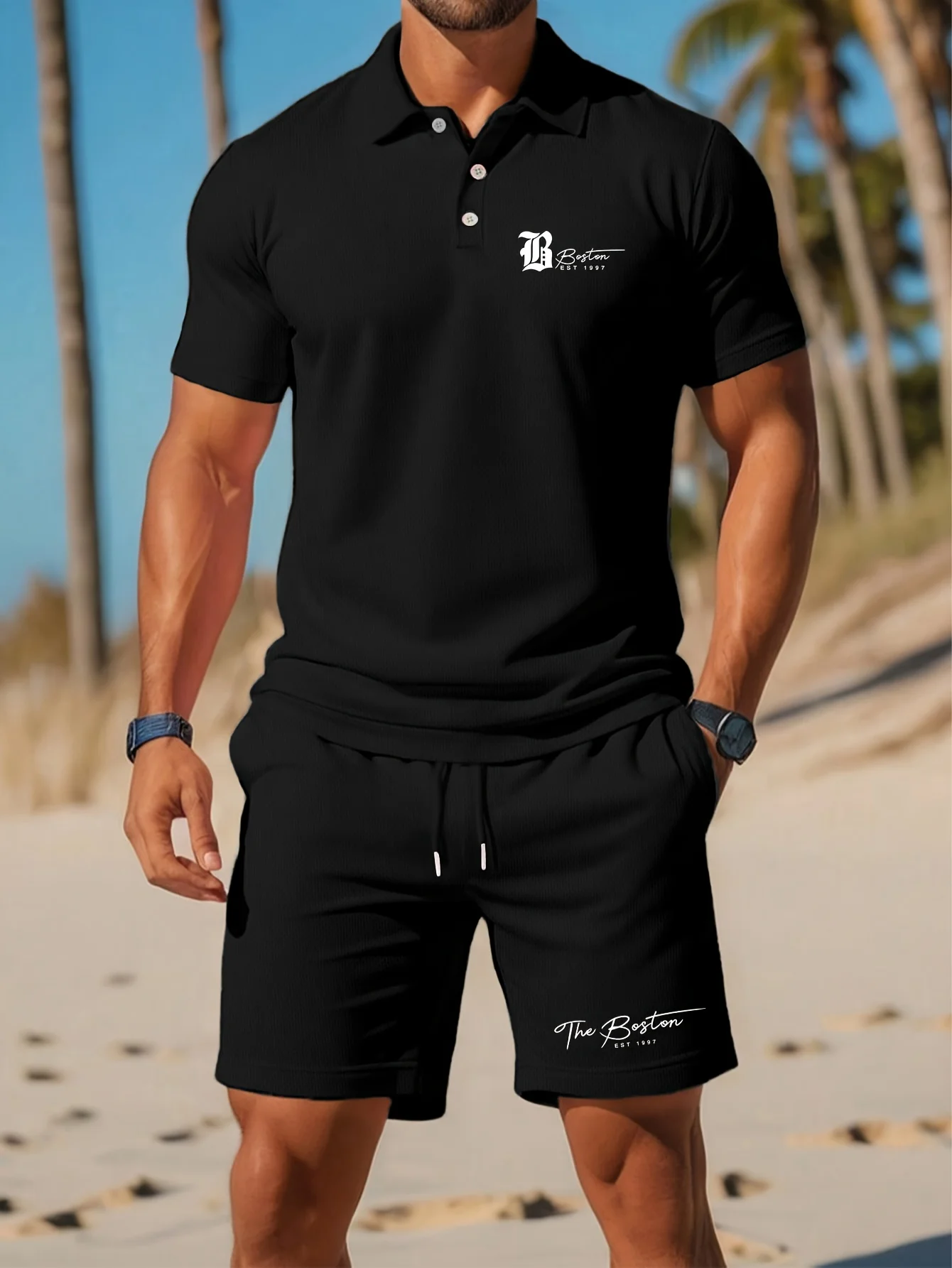 Zomer Nieuwe Heren Polo Shirt  - Embellish Knit recensie en prijs