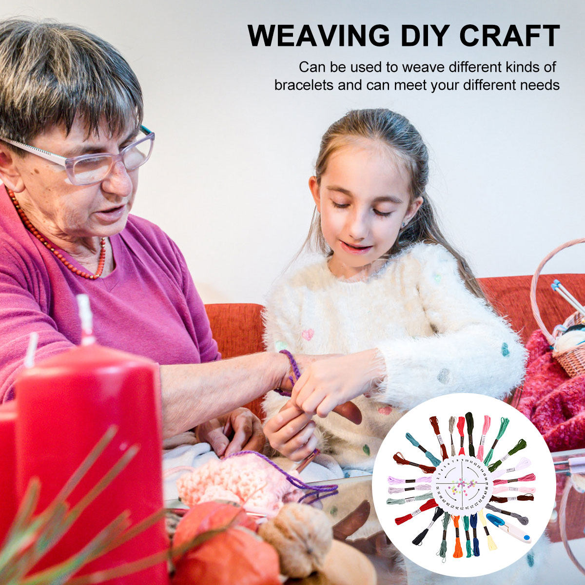Vriendschapsarmbanden maakset: - Embroidery Craft recensie en prijs