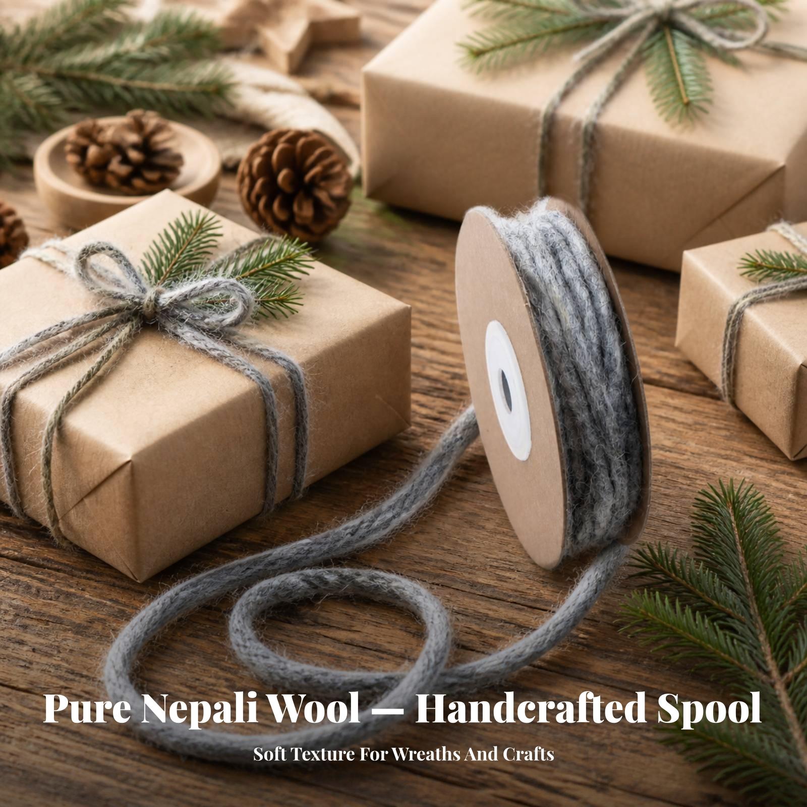 Rond viltkoord van puur wol, 5 - Cord Trim Twisted recensie en prijs