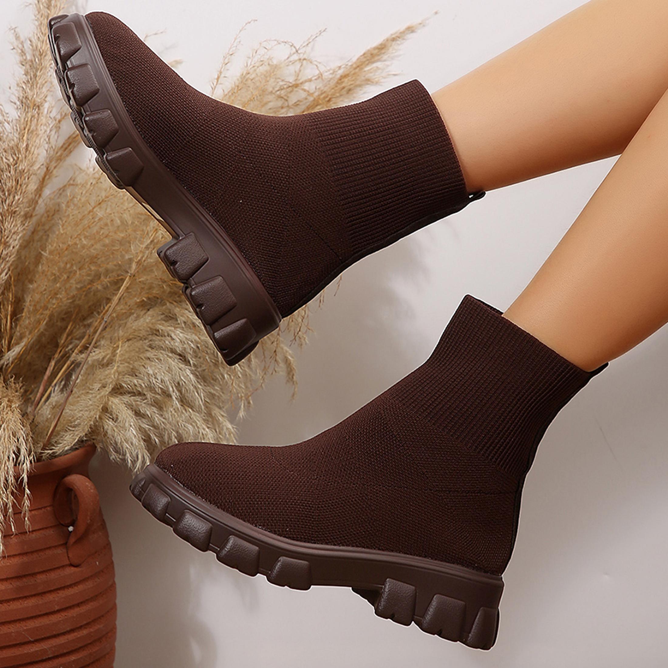 Enkellaarzen voor vrouwen, com - Embellish Knit recensie en prijs