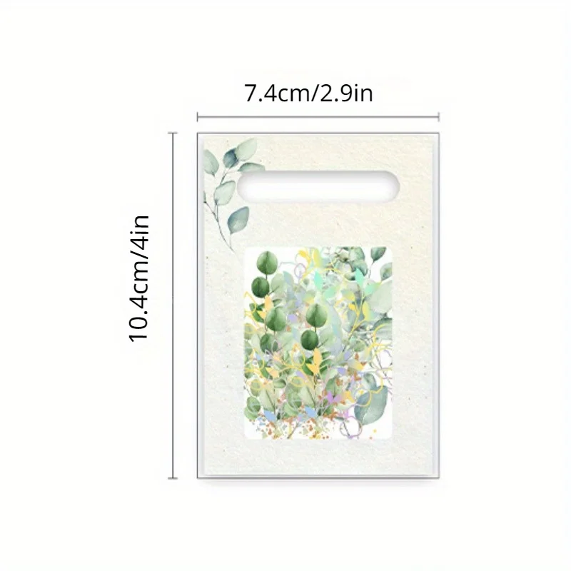 Vintage botanische stickerflak - Embellishments For Scrapbooking recensie en prijs