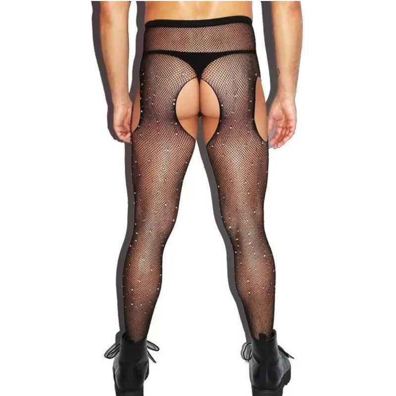 Herensokken met open kruis, vi - Crystal Mesh Fabric recensie en prijs