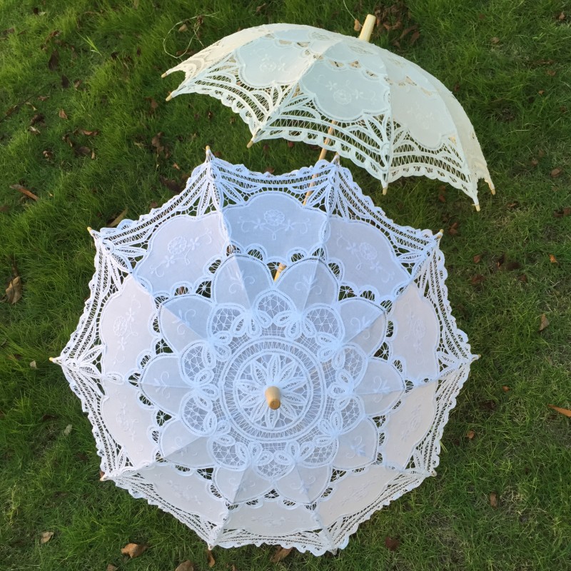 Nieuwe vintage kantparaplu met - Embroidery Craft recensie en prijs