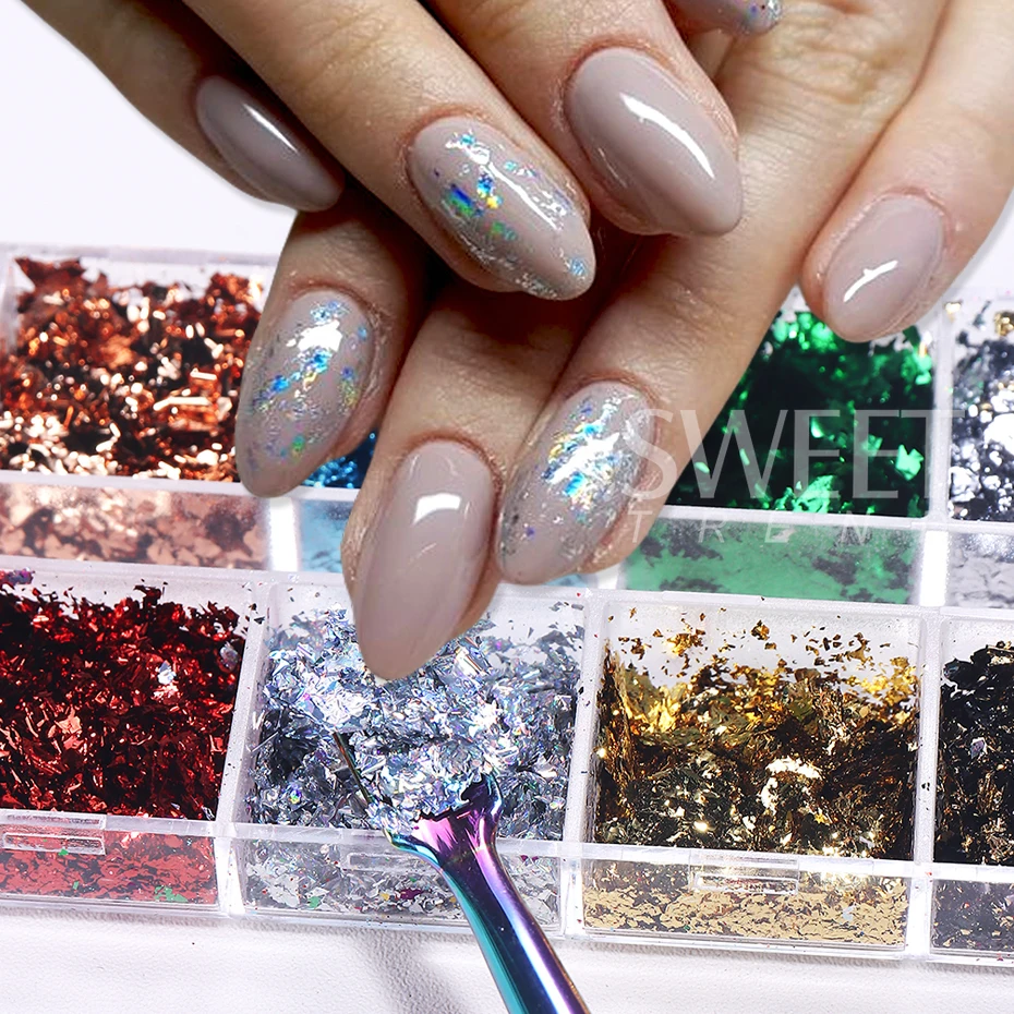 12-roosters gouden folies nage - Glitter Vinyl Roll recensie en prijs