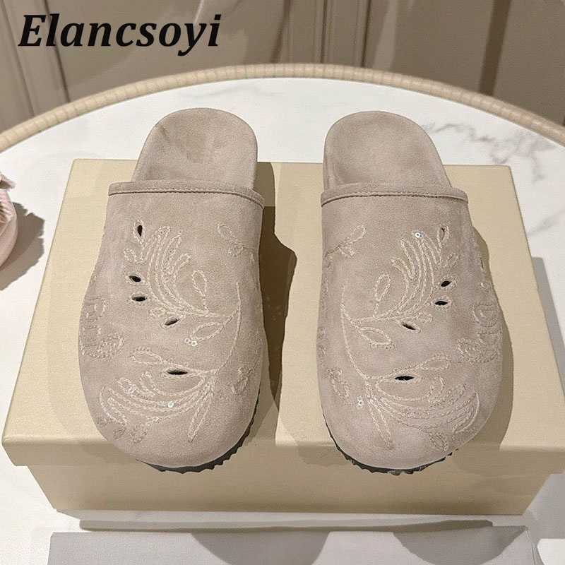 Lazy Mules Schoenen Dames Bord - Embroidery Embellishments recensie en prijs