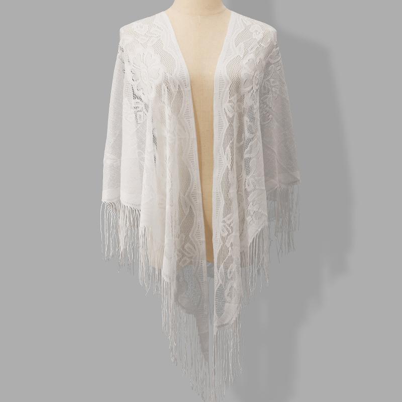 Bruidssjaal met kwastjes, drie - Tassel Fringe Trim recensie en prijs