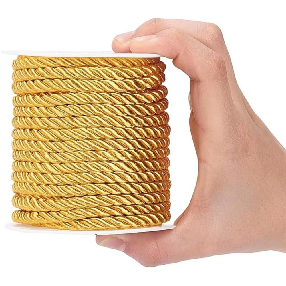 18 meter 5mm gouden decoratief - Cord Trim Twisted recensie en prijs