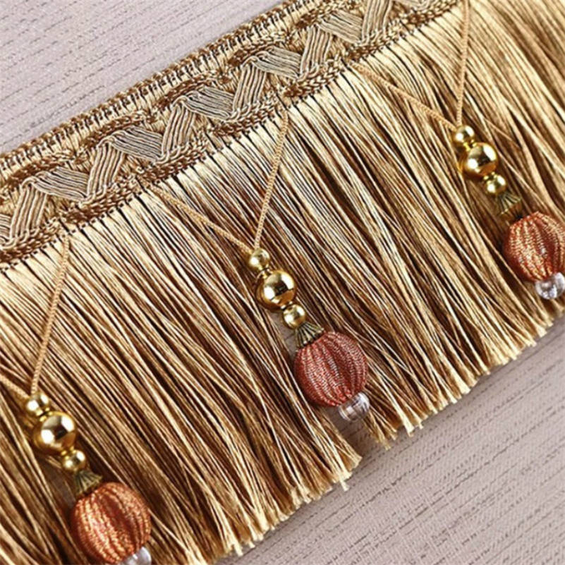 2/4/6 Meter Gordijn Kwastje Kr - Beaded Trim Fringe recensie en prijs