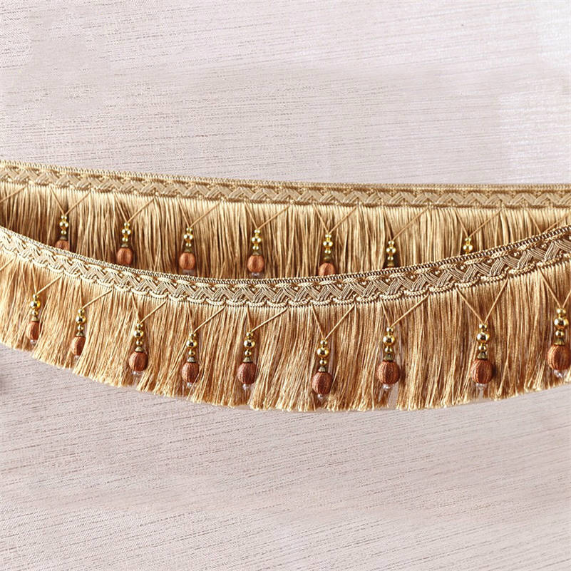 2/4/6 Meter Gordijn Kwastje Kr - Beaded Trim Fringe recensie en prijs